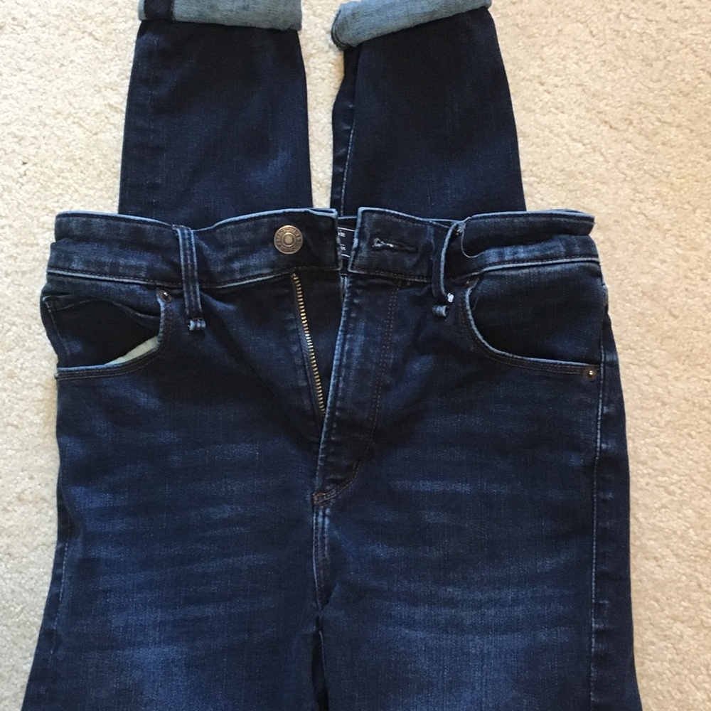 High rise super skinny jean